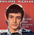 Philippe Richeux "J'me cherche" : 1er 45 tours