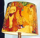 Gauguin fresque jaune lampadaire face gauche (perso)